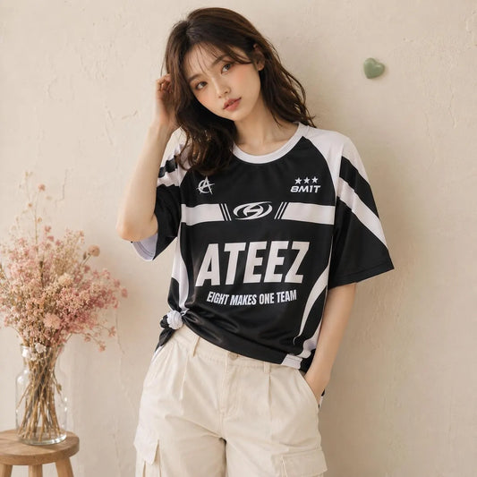 ATEEZ Tee — Eight Makes One Team Fan Jersey