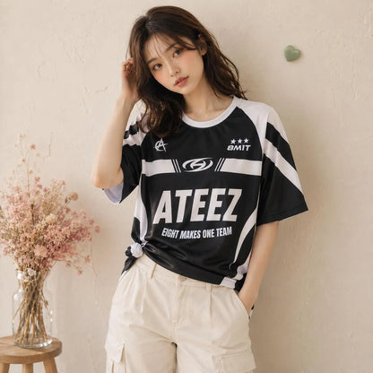 ATEEZ Tee — Eight Makes One Team Fan Jersey