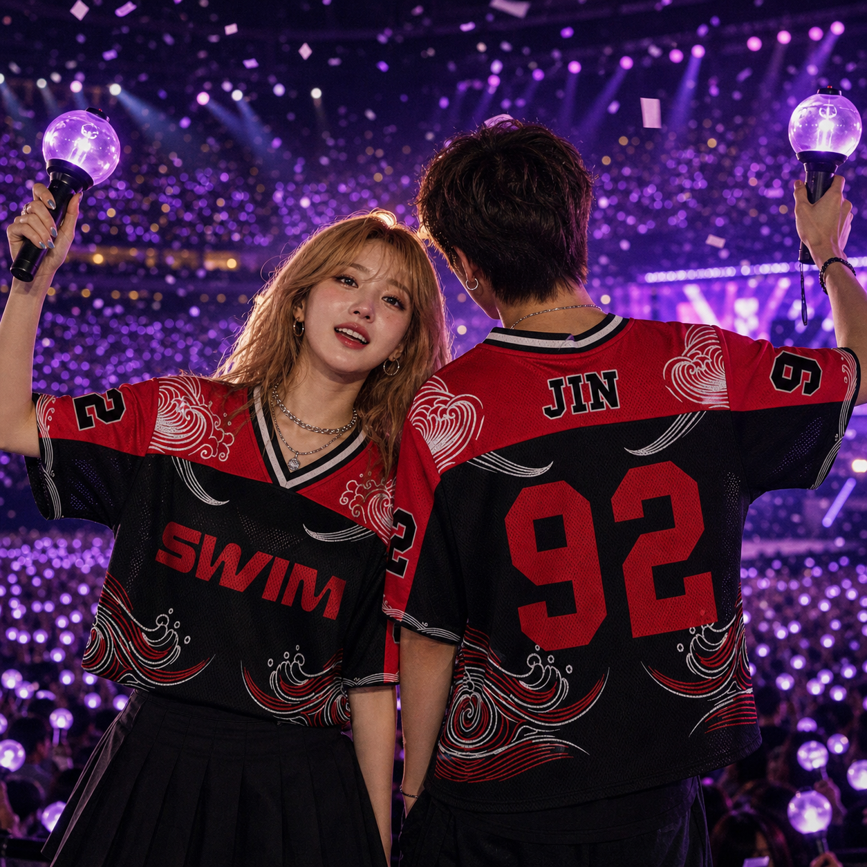 BTS Swim Jersey — Arirang Custom Member Jersey