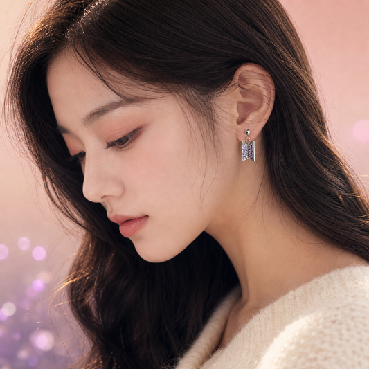 BTS Earrings — Dainty Fan Jewelry