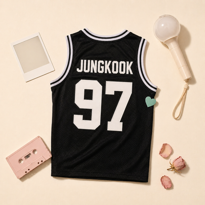 BTS Baseball Jersey — custom member name & number