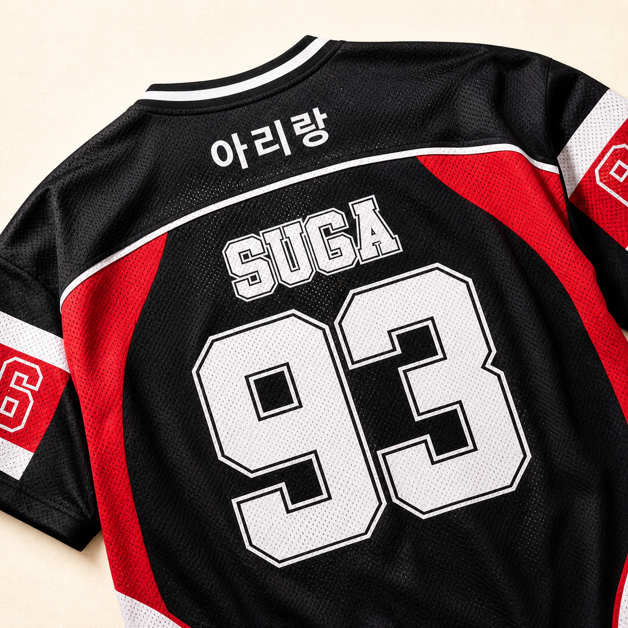 BTS Arirang Football Jersey — custom member name & number