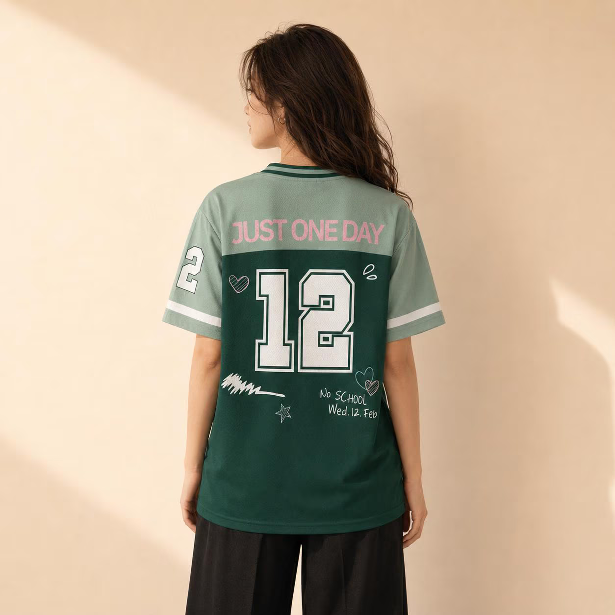 BTS Skool Luv Affair Jersey — Custom Member Name & Number