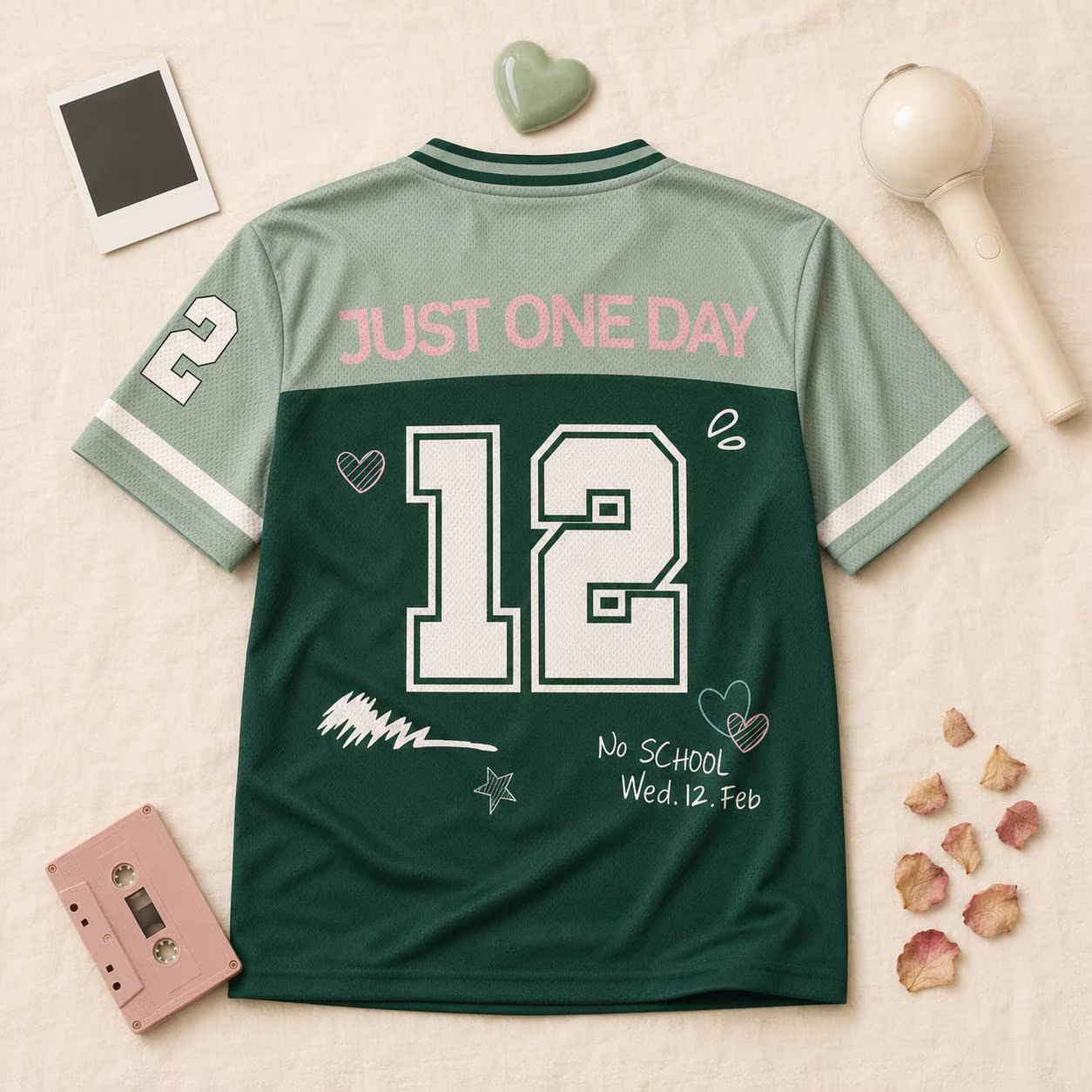 BTS Skool Luv Affair Jersey — Custom Member Name & Number