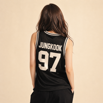 BTS Baseball Jersey — custom member name & number