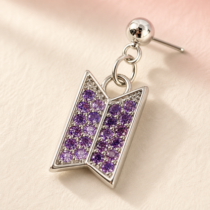 BTS Earrings — Dainty Fan Jewelry