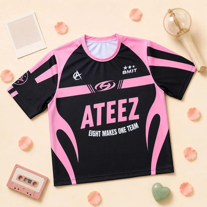 ATEEZ Tee — Eight Makes One Team Fan Jersey