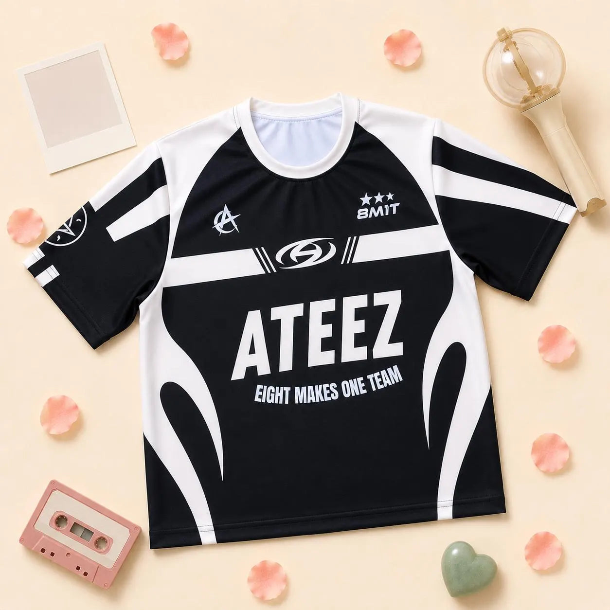 ATEEZ Tee — Eight Makes One Team Fan Jersey