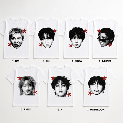 Toutes les variantes — RM, Jin, Suga, J-Hope, Jimin, V, Jungkook
