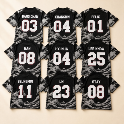 Toutes les variantes au dos — Bang Chan, Lee Know, Changbin, Hyunjin, Han, Felix, Seungmin, I.N, STAY