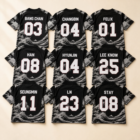 Toutes les variantes au dos — Bang Chan, Lee Know, Changbin, Hyunjin, Han, Felix, Seungmin, I.N, STAY