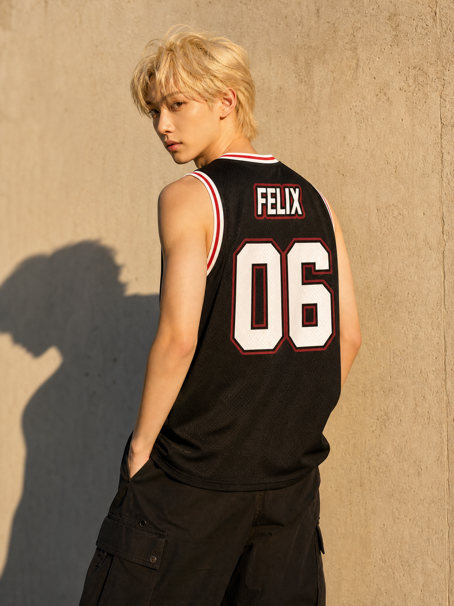 Dos FELIX 06 — nom et numéro floqués