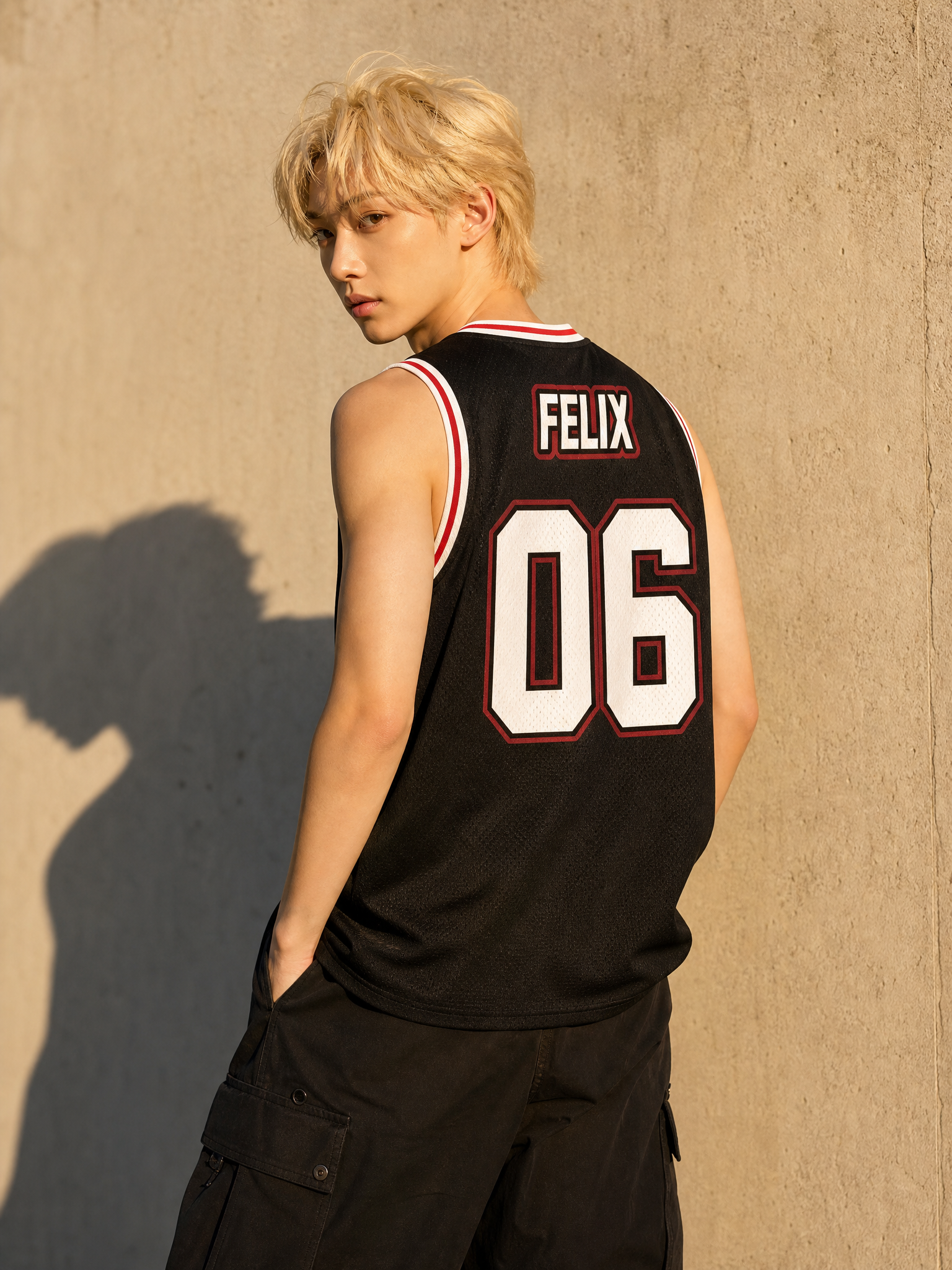 Dos FELIX 06 — nom et numéro floqués